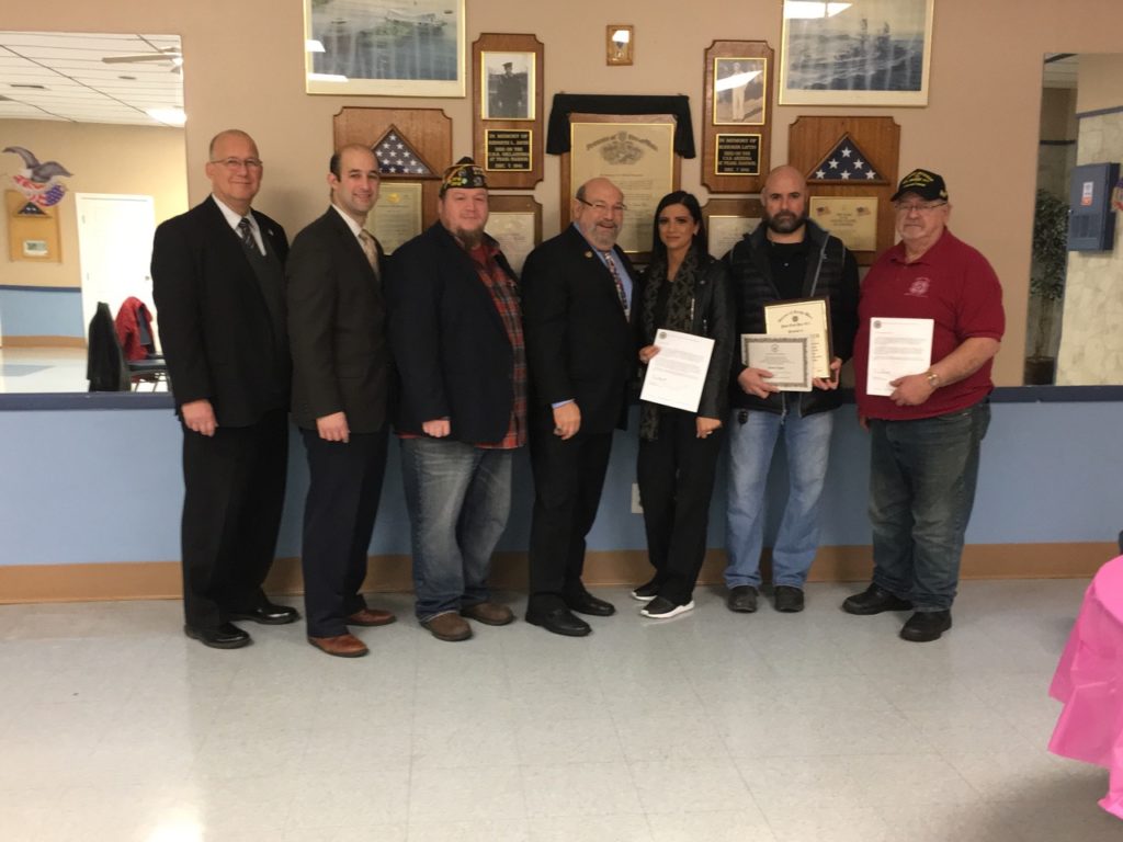 VFW Post honors Dr. Brook with certificate