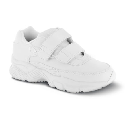 men's apex athletic strap walker white sneaker