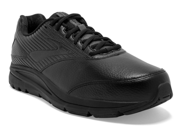 mens brooks addiction walker 2 black sneaker